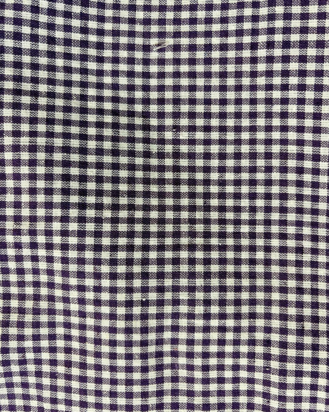 Purple & White Check Fabric FBS00016