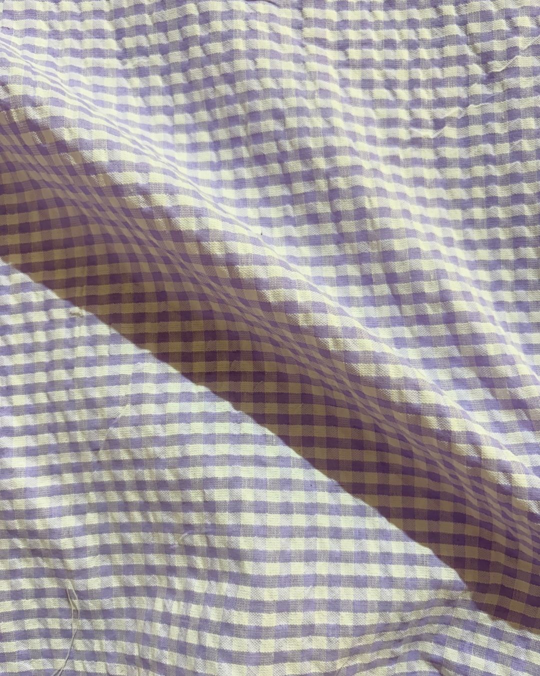 Black & White Check Fabric FBS00017