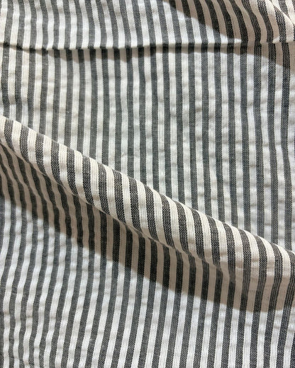 Black  & White Strip Fabric FBS00024