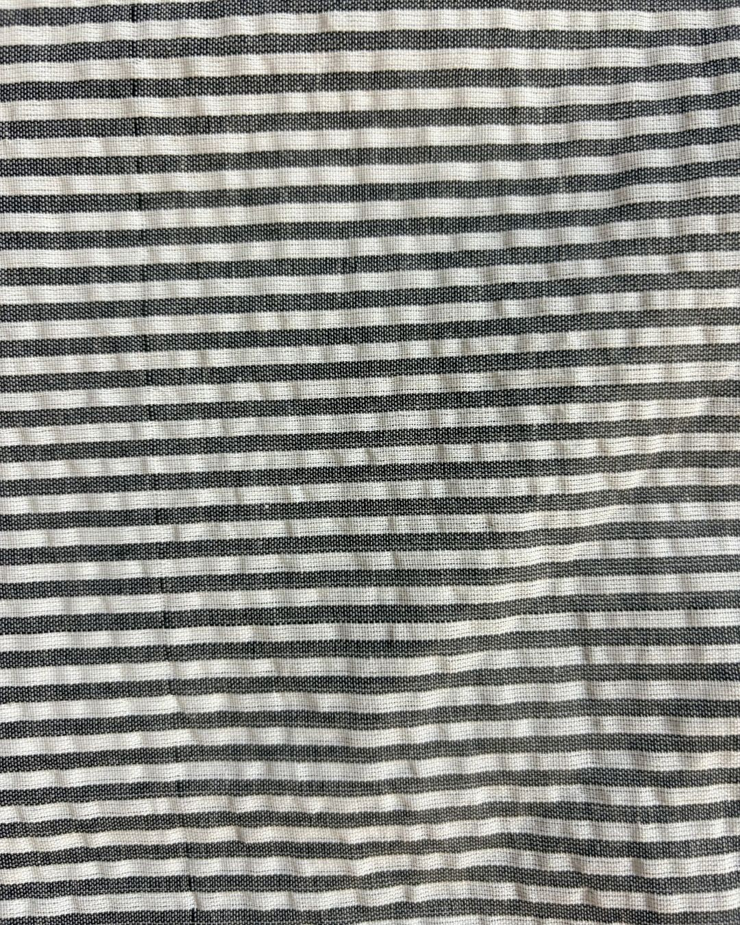 Black  & White Strip Fabric FBS00024