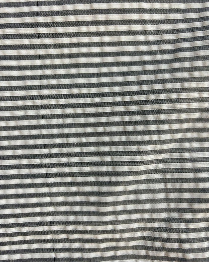 Black  & White Strip Fabric FBS00024