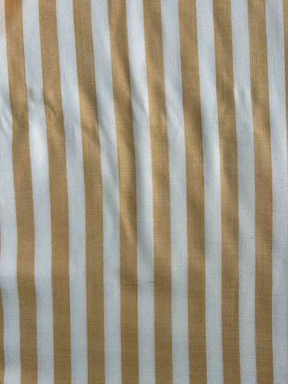 Yellow Cotton Slub Stripe FBS026119