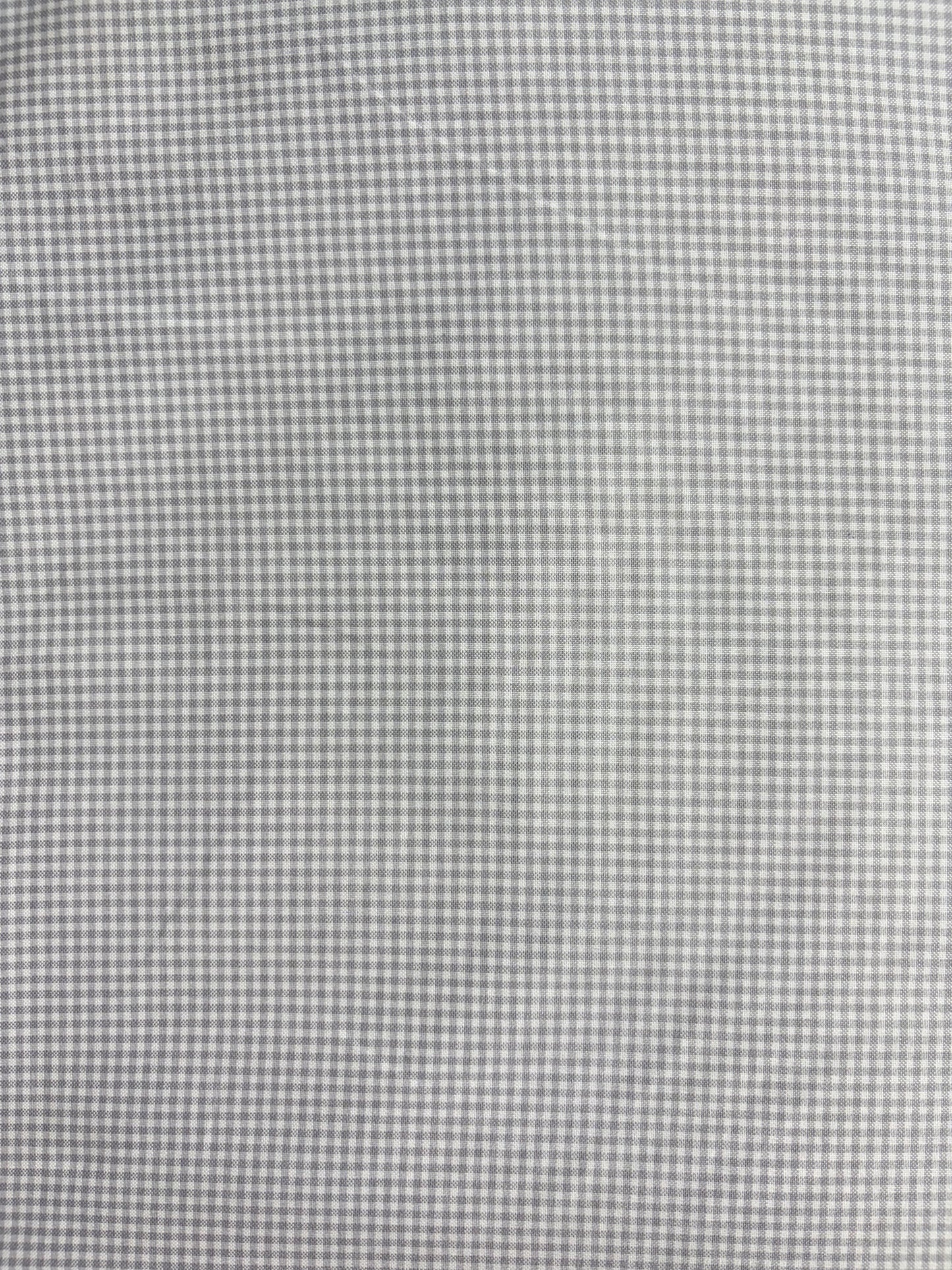 Grey Gingham Classic Oxford CSC0016